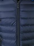 zipped detachable hood jacket