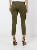 'Golden Arrow' cropped military trousers