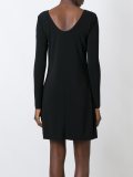 front tie jersey dress 
