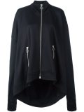 zip up oversized jacket