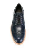 contrast sole brogues