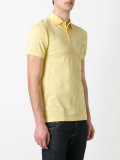 embroidered logo polo shirt 