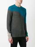 colour block jumper
