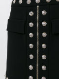 lion head studded skirt