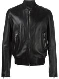 zip up biker jacket