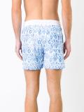 Turkish tile print swim shorts