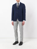 slim-fit tailored trousers