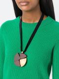 wood pendant necklace