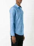 speckle print shirt