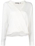 wrap blouse