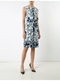 floral print wrap dress