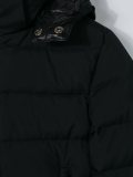 hooded padded coat