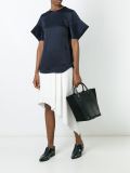 structured sleeve T-shirt