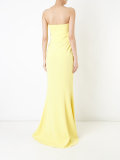flared evening dress 