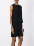 sleeveless shift dress