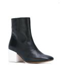 square toe ankle boots