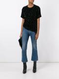 embellished detail T-shirt