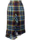 tartan checked skirt