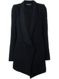 shawl lapel coat