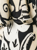 cut-out detail ruffled dress