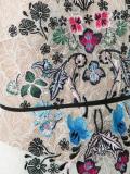 floral embroidered top
