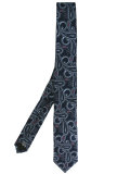 paisley print tie