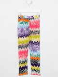 zig zap pattern leggings 