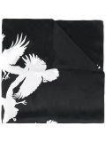 birds print scarf