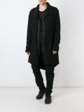 zipped parka coat
