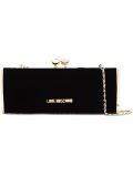 velvet ball clutch 