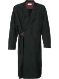 buckled coat 