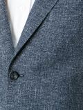 melange single breasted blazer