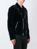 velvet biker jacket