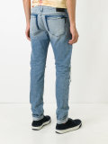 denim distressed jeans