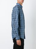 pixelated check shirt