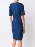 cuff hoop detail dress