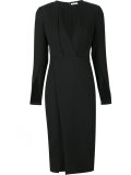 v-neck dress