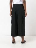 wide leg cropped pants