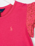 embroidered sleeves T-shirt 