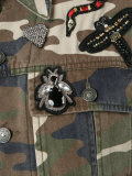 camouflage print jacket