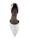 high shine ballerinas 
