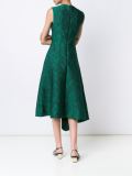 herringbone cloqué sleeveless dress 