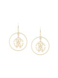 monogram logo hoop