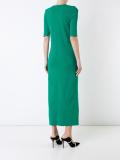 micro crepe dress