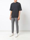 'Rugger' three-quarter sleeve sweatshirt