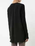 buttonless blazer