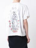 distressed Guadeloupe print T-shirt