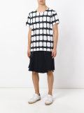 deconstructed baggy shorts