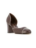 chunky heel pumps