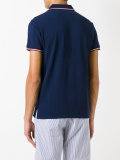 embroidered logo polo shirt 